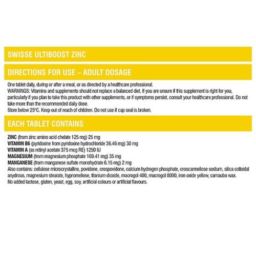 Swisse Zinc+ 4 Swisse Zinc+ - Image 4