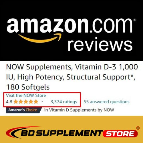 NOW Vitamin D3 3 NOW Vitamin D3 - Image 3