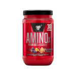 BSN Amino X Muscle Recovery & Endurance Powder with BCAAs, Intra Workout Support, 10 Grams of Amino Acids, Keto Friendly, Caffeine Free, Flavor: Fruit Punch, 30 servings...