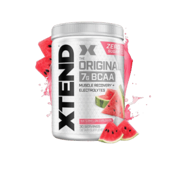 XTEND Original BCAA Powder 7g BCAA and 2.5g L-Glutamine, Sugar Free Post Workout Muscle Recovery Drink with Amino Acids for Men & Women, 30 Servings