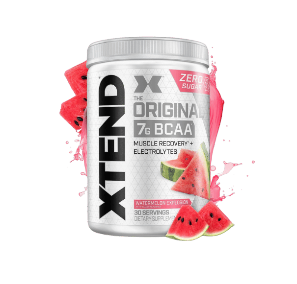 BCAA Powder 7g 1 XTEND Original BCAA Powder 7g BCAA and 2.5g L-Glutamine, Sugar Free Post Workout Muscle Recovery Drink with Amino Acids for Men & Women, 30 Servings