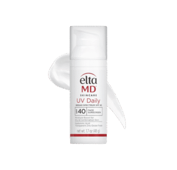 EltaMD UV Daily SPF 40 Face Sunscreen Moisturizer with Zinc Oxide, Daily Face Moisturizer with SPF, Sunscreen, 1.7 oz Pump