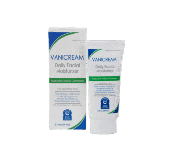 Vanicream Daily Facial Moisturizer With Ceramides and Hyaluronic Acid - Formulated Without Common Irritants for Those with Sensitive Skin, 3 fl oz (Pack of 1)