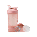 BlenderBottle Shaker Bottle with Pill Organizer and Storage for Protein Powder