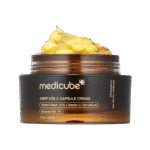 medicube Deep Vitamin C Golden Capsule Face Moisturizer - Liposome Capsules For Wrinkles, Skin Radiance - Transparent Gel for Glow Hydration - Korean Skin Care 1.94 oz
