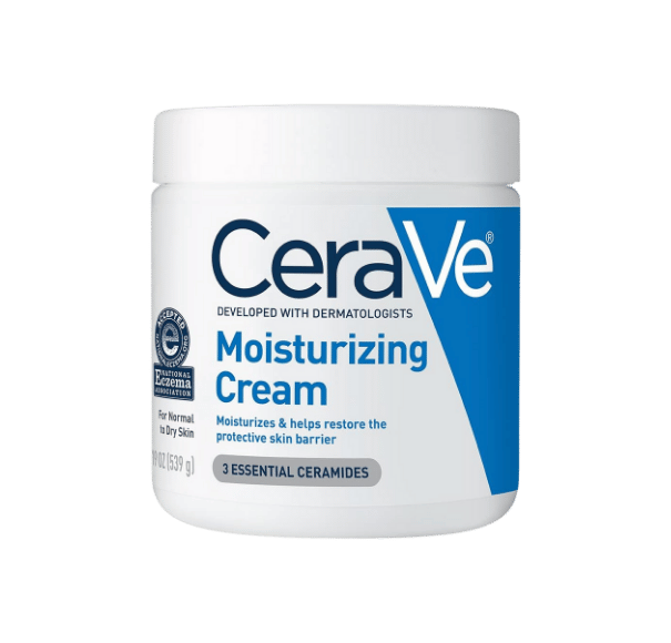 Moisturizing Cream 1 CeraVe Moisturizing Cream, Body and Face Moisturizer for Dry Skin, Body Cream with Hyaluronic Acid and Ceramides, Daily Moisturizer, Oil-Free, Fragrance Free, Non-Comedogenic, 19 Ounce