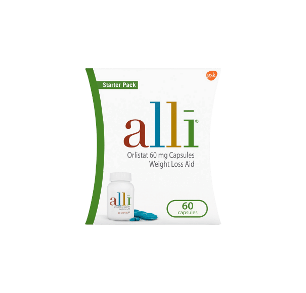Orlistat 60mg 1 alli Diet Weight Loss Supplement Pills