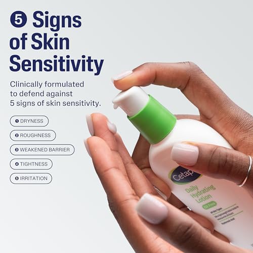 Hydrating Lotion 3 Cetaphil Daily Hydrating Lotion for Face, With Hyaluronic Acid, 3 fl oz, Lasting 24 Hour Hydration, for Combination Skin, No Added Fragrance, Non-Comedogenic