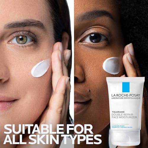 Face Moisturizer 6 La Roche-Posay Toleriane Double Repair Face Moisturizer, Daily Moisturizer Face Cream with Ceramide and Niacinamide for All Skin Types, Oil Free, Fragrance Free
