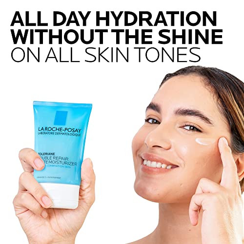 Double Repair 5 La Roche-Posay Toleriane Double Repair Matte Face Moisturizer, Daily Moisturizer For Oily Skin With Ceramide And Niacinamide For All Skin Tones, Oil Free, Non-Comedogenic