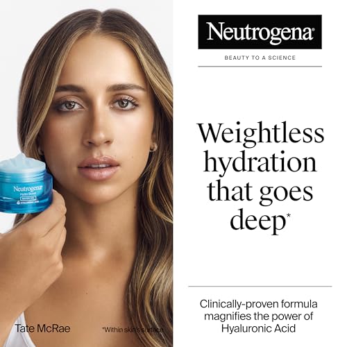 Hydro Boost 2 Neutrogena Hydro Boost Water Gel with Signature Fragrance, Hyaluronic Acid Face Moisturizer for Normal to Oily Skin, Delivers Hydration for Refreshed, Dewy Skin, 1.7 fl. oz