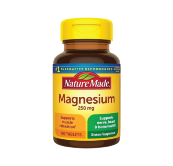 Nature Made Magnesium 250mg (100 Tablets)