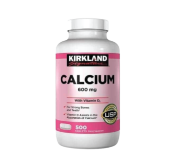 Kirkland Calcium with D3 - 600 mg (500 Tablets)