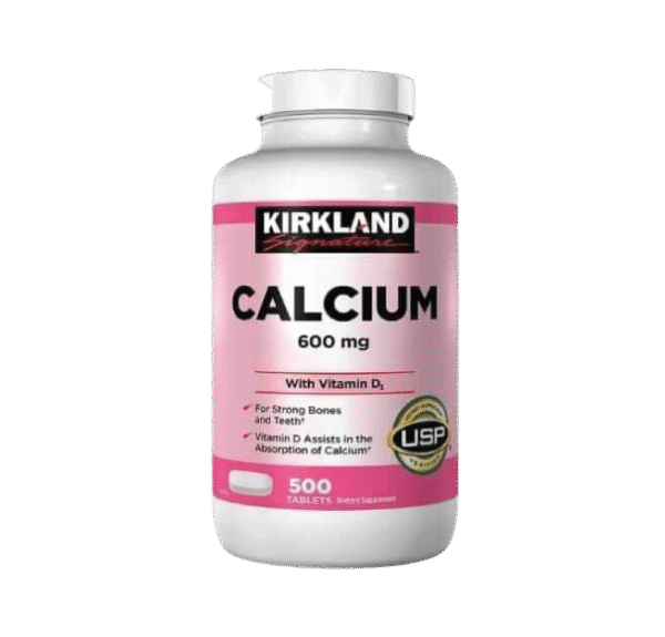 Kirkland Calcium with D3 - 600 mg (500 Tablets)