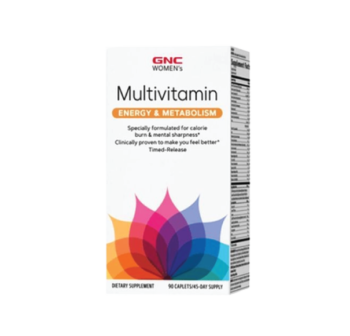 GNC Women's Multivitamin Energy & Metabolism - 90 Tablets