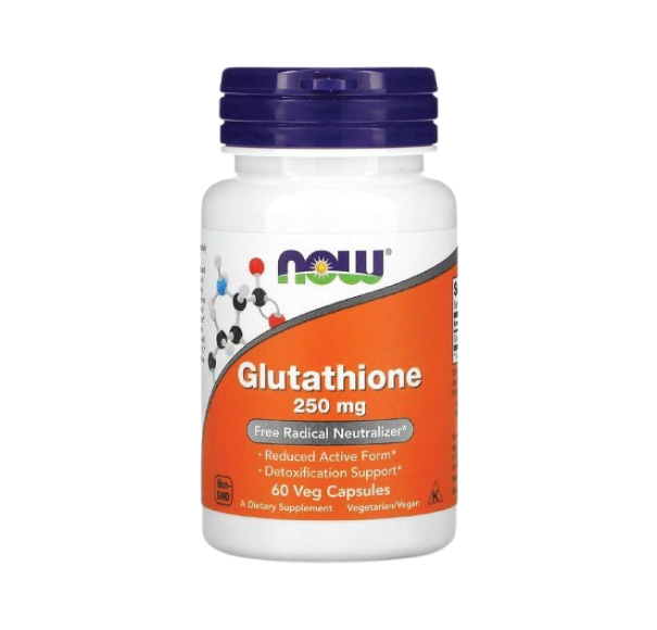 Glutathione 250mg 1 NOW Foods Glutathione 250mg (60 Capsules)