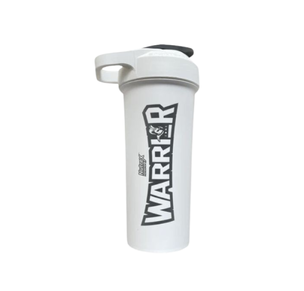 Warrior Shaker 1 Nutrex Research Warrior Shaker Bottle 600ml (White)