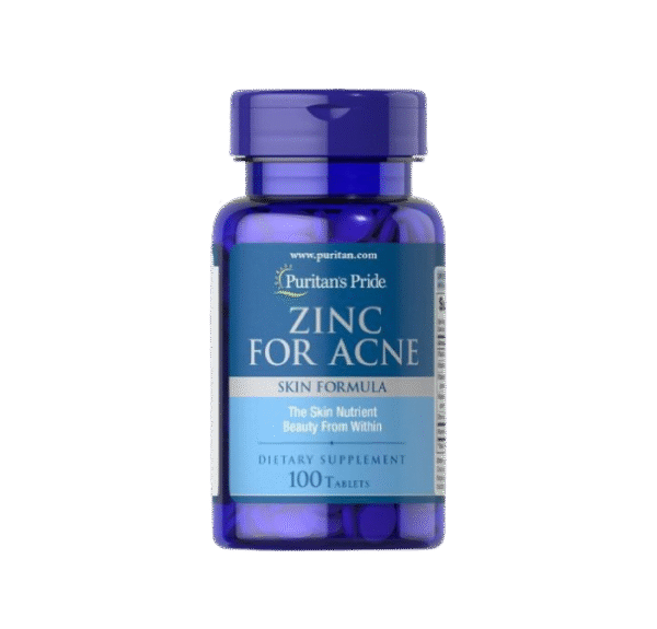 Puritan's Pride Zinc for Acne (100 Tablets)