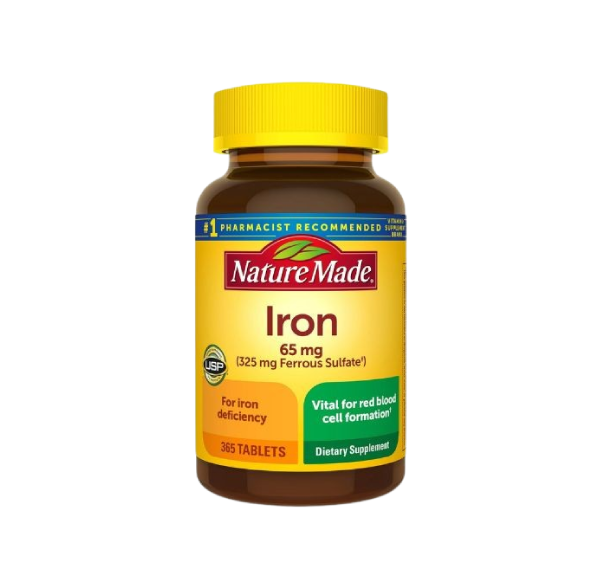 Iron 65mg 1 Nature Made Iron 65mg (325mg Ferrous Sulfate)