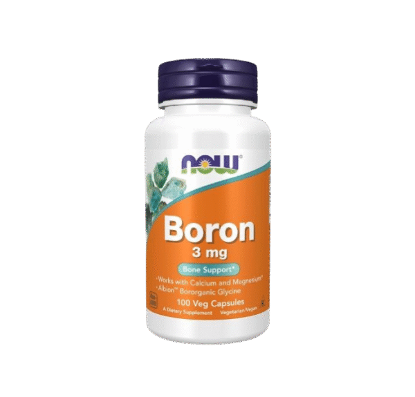 NOW Foods Boron 3mg (100 Veg Capsules)