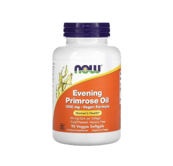 NOW Foods Evening Primrose Oil 1000mg (90 Veg Capsules)