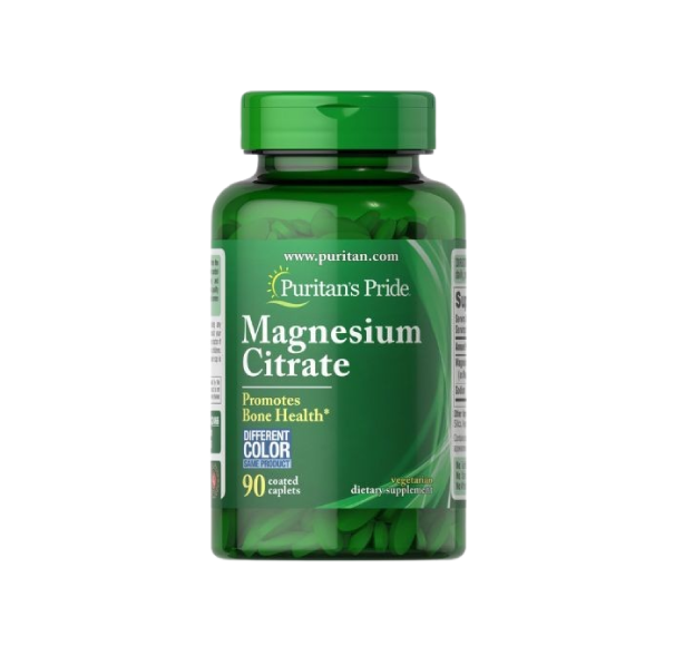 Magnesium Citrate 1 Puritan's Pride Magnesium Citrate 200mg (90 Tablets)