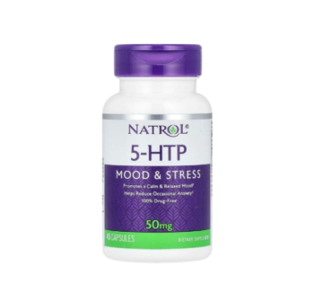 Natrol 5-HTP Mood & Stress 50mg (45 Capsules)