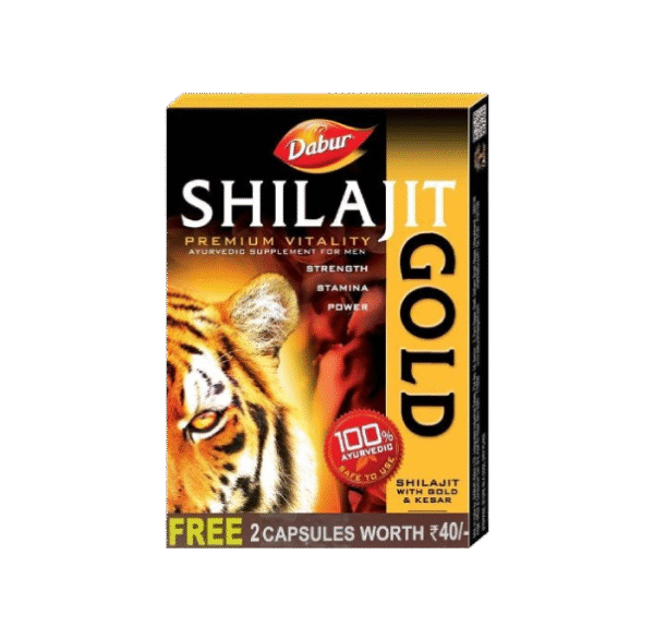 Dabur Shilajit Gold (12 Capsules)