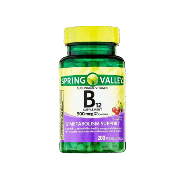 Spring Valley Vitamin B12 500mcg (200 Tablets)