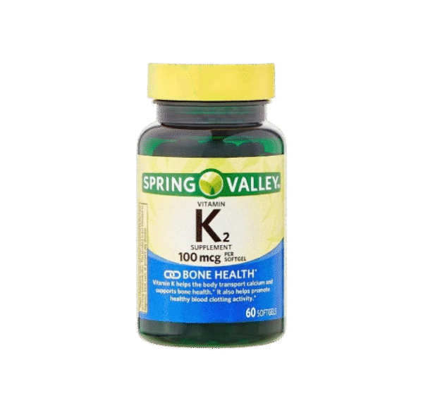 Spring Valley Vitamin K2 100mcg (60 Capsules)