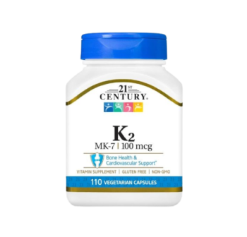 21st Century Vitamin K2 100mcg (110 Capsules)