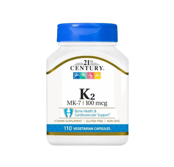 21st Century Vitamin K2 100mcg (110 Capsules)