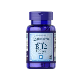 Puritan's Pride Vitamin B-12 500mcg