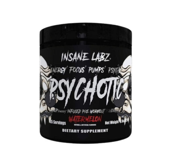 Insane Labz Psychotic BLACK - Mid Stim Pre Workout (35 Servings)