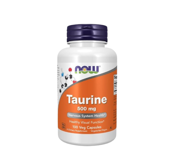 Taurine 500mg 1 NOW Foods Taurine 500mg