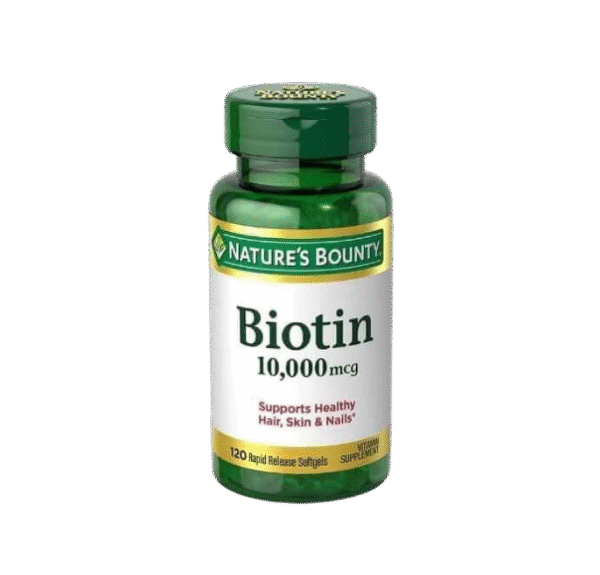 Nature's Bounty Biotin 10000mcg 120 Capsules