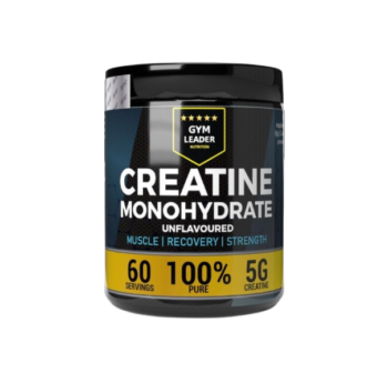Gym Leader 100% Creatine Monohydrate 300g (60 Servings)