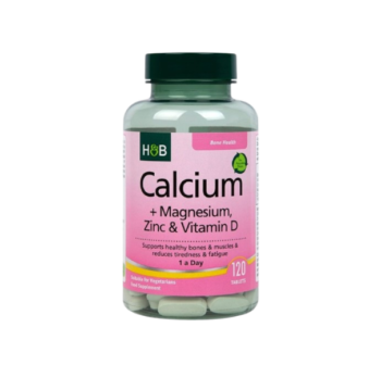 Holland & Barrett Calcium Magnesium Vitamin D & Zinc (120 Tablets)