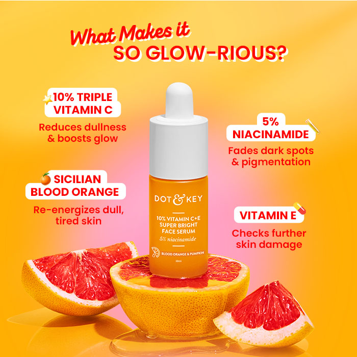 10% Vitamin C + E Face Serum with 5% Niacinamide 3 10% Vitamin C + E Face Serum with 5% Niacinamide