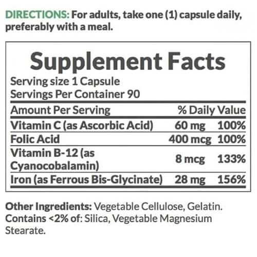 Iron 28mg 4 Iron 28mg - Image 4