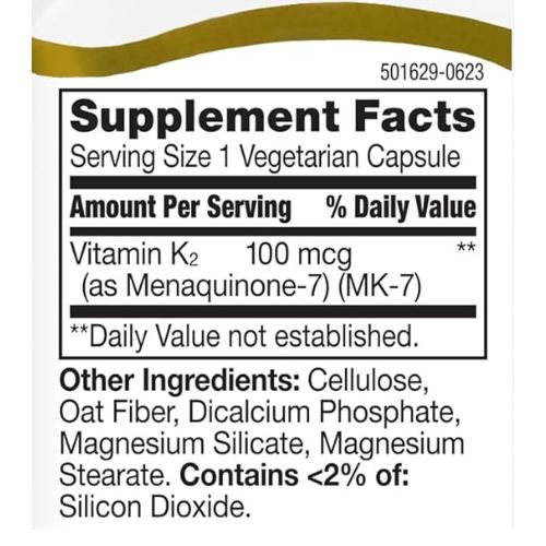 Vitamin K2 100mcg 4 Vitamin K2 100mcg - Image 4