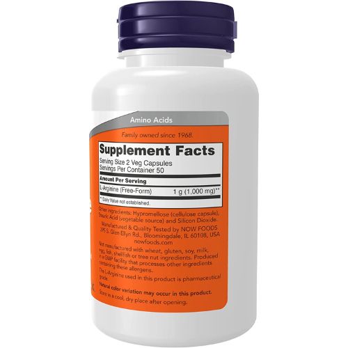 L-Arginine 500mg 4 L-Arginine 500mg - Image 4