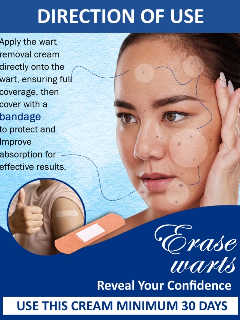 7 DAYS Wart & Tags Painlessly Remover Cream - 50g 2 7 DAYS Wart & Tags Painlessly Remover Cream - 50g