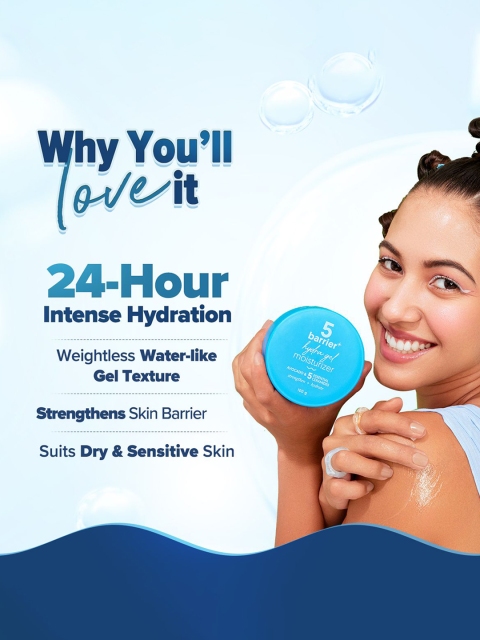 Aqualogica Barrier+ Hydra Gel Moisturizer - 100g 2 Aqualogica Barrier+ Hydra Gel Moisturizer - 100g