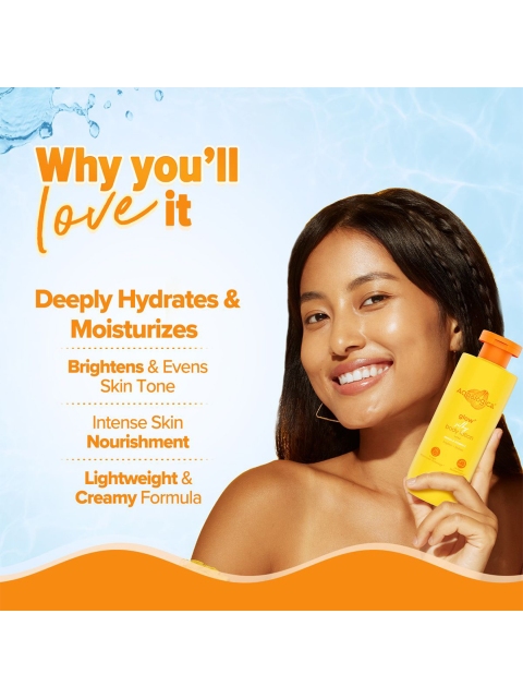 Aqualogica Glow+ Silky Vitamin C & Papaya Body Lotion - 200 ml 2 Aqualogica Glow+ Silky Vitamin C & Papaya Body Lotion - 200 ml