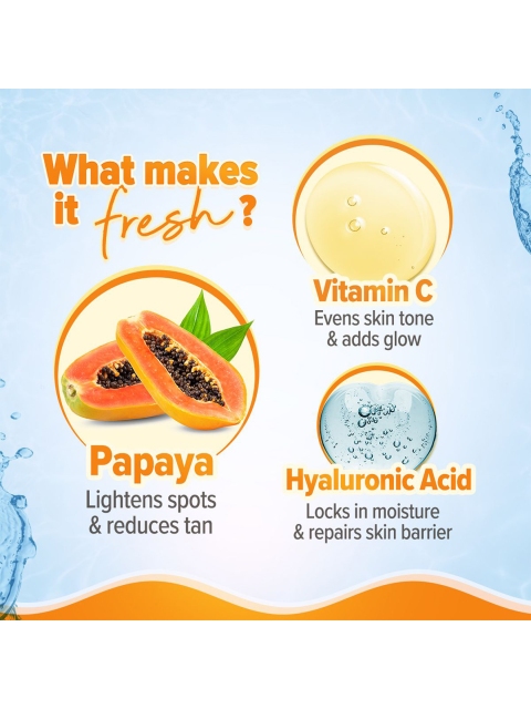 Aqualogica Glow+ Silky Vitamin C & Papaya Body Lotion - 200 ml 3 Aqualogica Glow+ Silky Vitamin C & Papaya Body Lotion - 200 ml