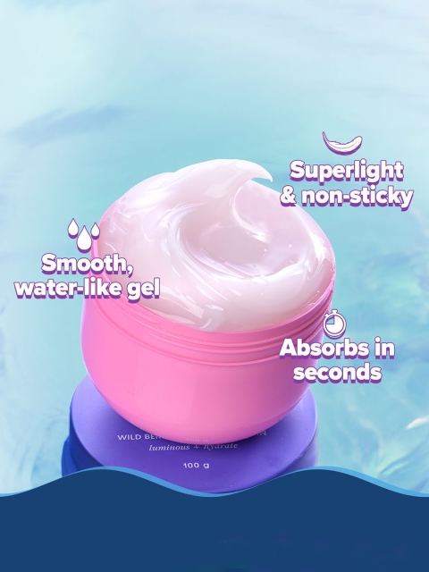 Aqualogica IIIuminate+ Hydra Gel Moisturizer - 100g 5 Aqualogica IIIuminate+ Hydra Gel Moisturizer - 100g
