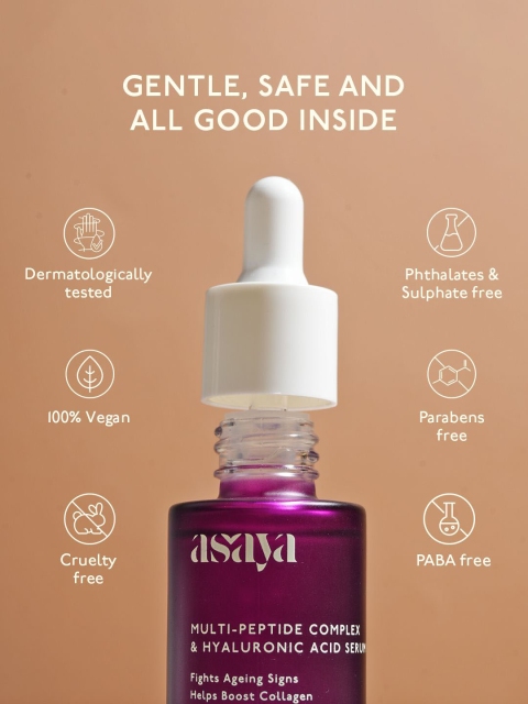 Asaya Multi Peptide Complex & Hyaluronic Acid Serum - 30 ml 5 Asaya Multi Peptide Complex & Hyaluronic Acid Serum - 30 ml