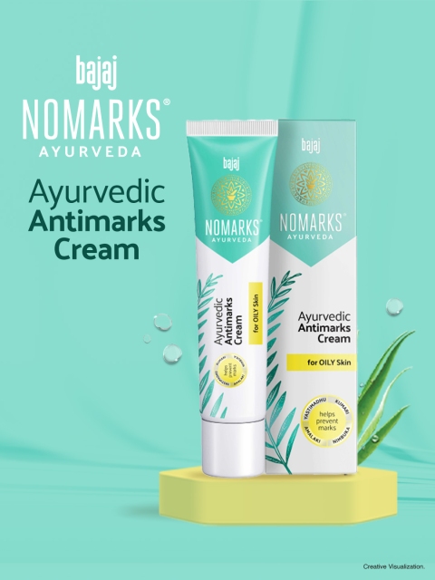 BAJAJ CONSUMER CARE Nomarks Ayurvedic Antimarks Cream for Oily Skin - 25 g 3 BAJAJ CONSUMER CARE Nomarks Ayurvedic Antimarks Cream for Oily Skin - 25 g