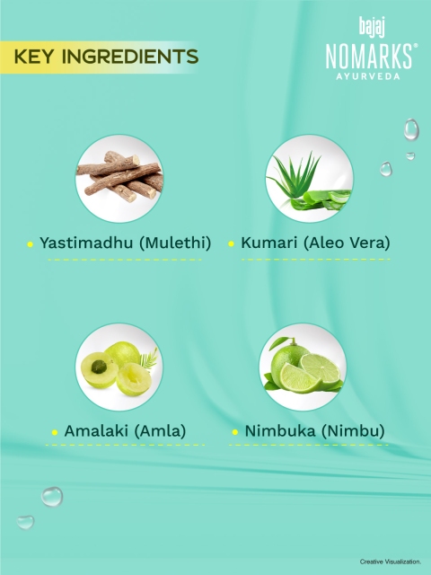 BAJAJ CONSUMER CARE Nomarks Ayurvedic Antimarks Cream for Oily Skin - 25 g 4 BAJAJ CONSUMER CARE Nomarks Ayurvedic Antimarks Cream for Oily Skin - 25 g